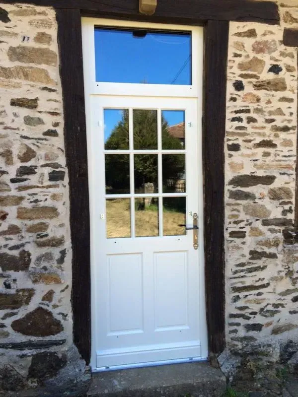 porte blanche